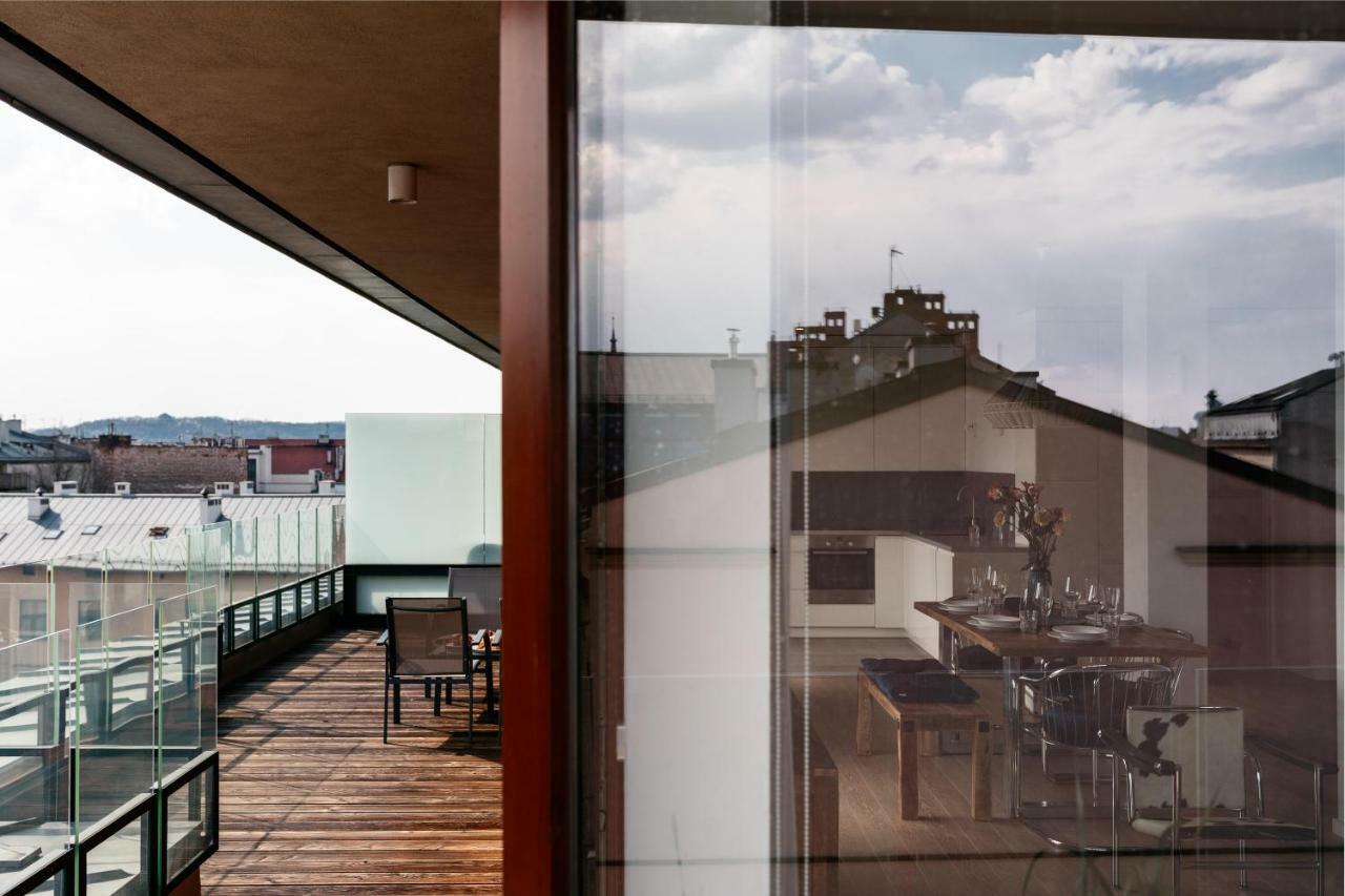 Penthouse Uptown - Loftaffair Cracóvia Exterior foto